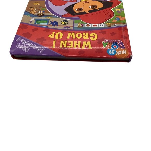 Nick Jr. Dora The Explorer "When I Grow Up" First Look & Find Childrens Book 200 - Picture 8 of 14